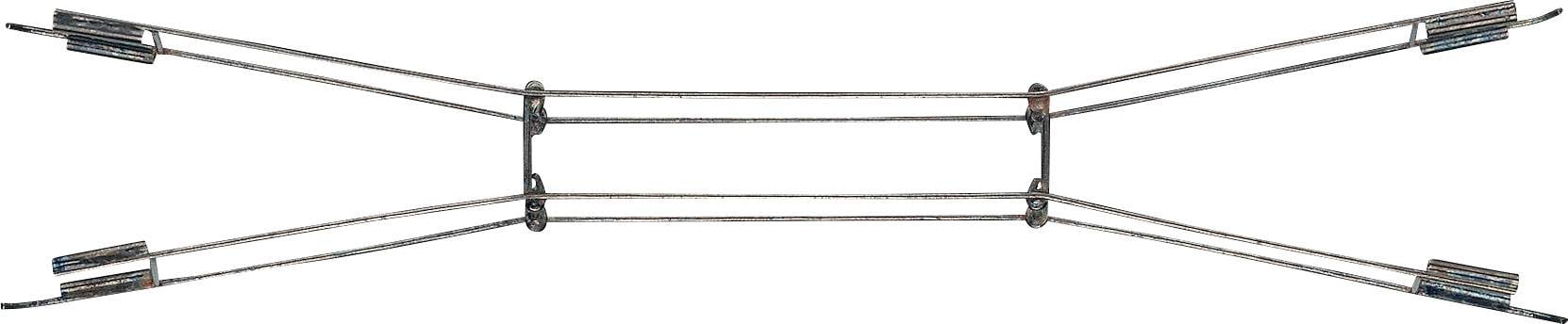 Märklin 70131 H0 Fahrdraht-Kreuzung H0 Märklin C-Gleis (mit Bettung), H0 Märklin K-Gleis (ohne Bettung) 140.2 mm 1 St.
