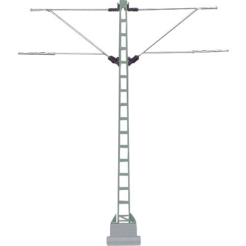 Märklin 74105 H0 Mittelmast H0 Märklin C-Gleis (mit Bettung), H0 Märklin K-Gleis (ohne Bettung) 1 St.