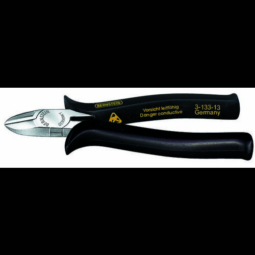 Bernstein Tools for Electronics Bernstein Werkzeugfabrik 3-133-13 ESD Seitenschneider mit Facette 145 mm