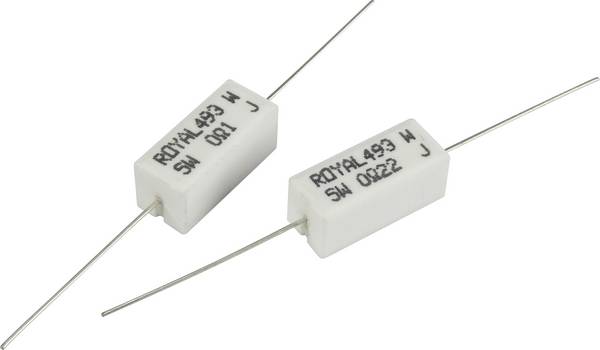 TRU COMPONENTS TC-PRW05WJW22JB00203 Hochlast-Widerstand 2.2 Ω axial bedrahtet 5 W 1 St.