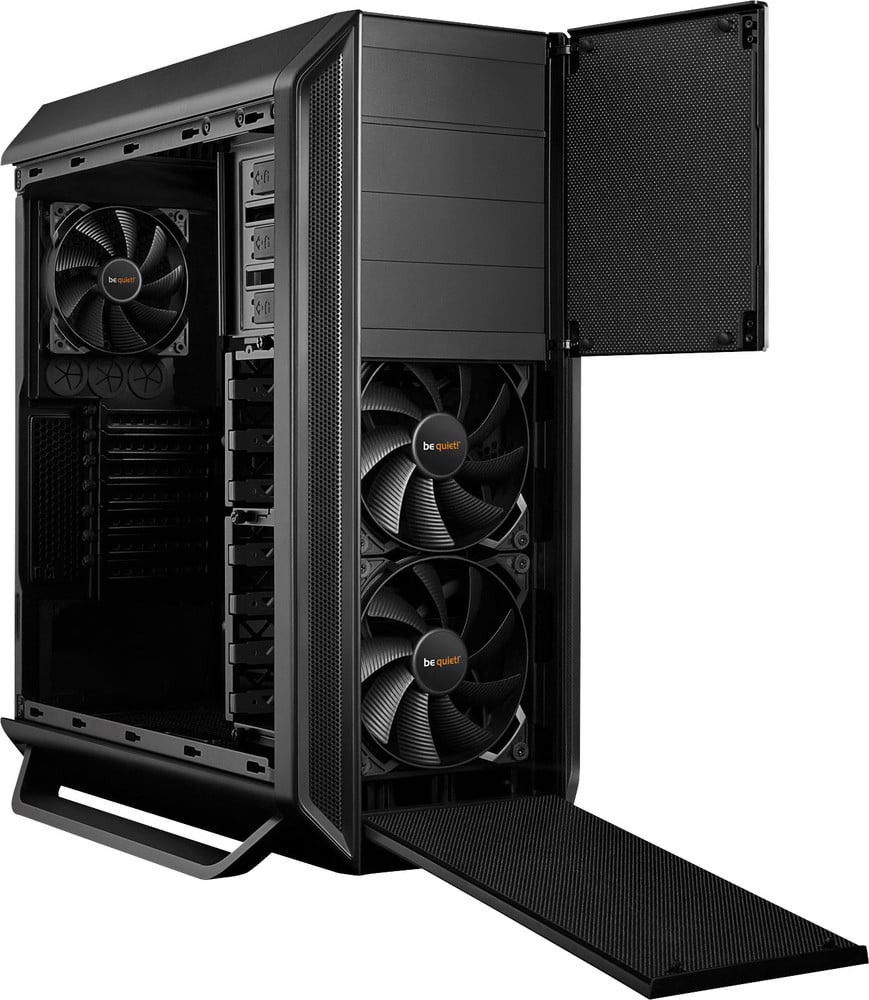 Midi-Tower PC-Gehäuse, Gaming-Gehäuse BeQuiet Silent Base 800 Black Schwarz