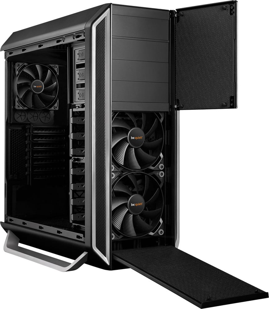 MidiTower PCGehäuse, GamingGehäuse BeQuiet Silent Base 800 Silver