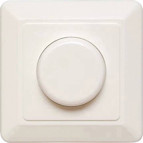 Ehmann T39.08 Unterputz Dimmer Geeignet für Leuchtmittel: LED-Lampe, Energiesparlampe, Glühlampe, Halogenlampe Weiß