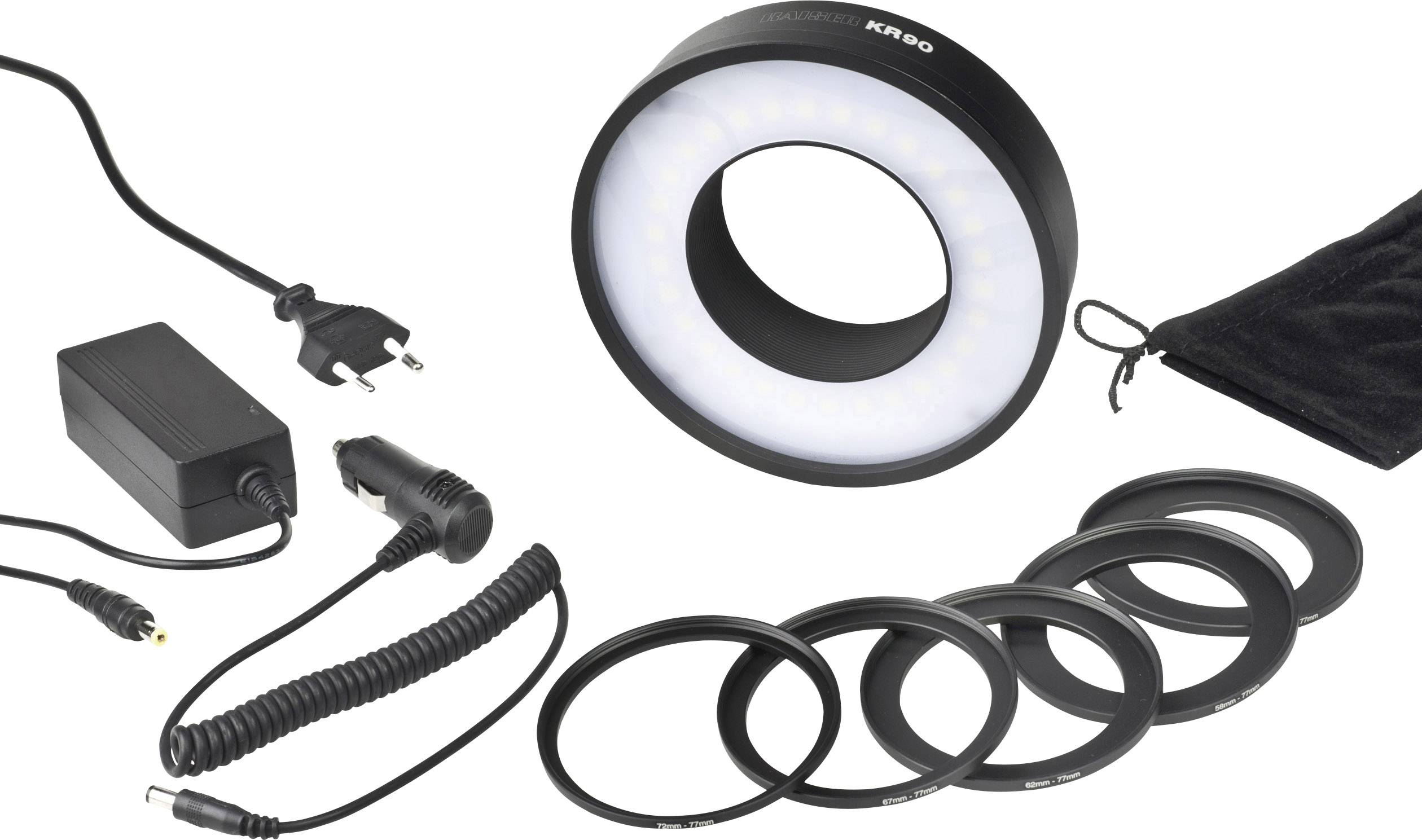 Kaiser Fototechnik KR 90 - 5500 K - Weiß - 1500 mAh - 3 h - 14,2 cm - 300 g-3