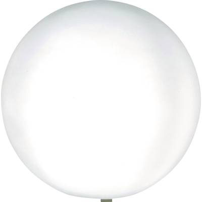 Heitronic 35950 Mundan Gartenleuchte Kugel   LED, Energiesparlampe E27 9 W Weiß