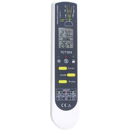 Thumbnail - TFA Dostmann 31.1119.K Infrarothermometer und Einstichthermometer (HACCP) Optik 2:1 -55 - +250 °C Berührungslose IR-Mess...