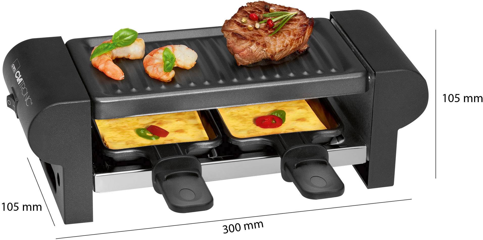 CLATRONIC Raclette-Grill RG 3592, schwarz-5