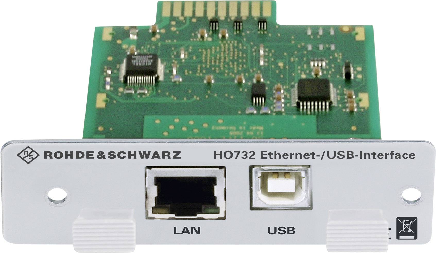 ROHDE & SCHWARZ HO732 R&S Dual-Schnittstelle (Ethernet/USB), Passend für HMO, HMP, HMF und HMS Ser