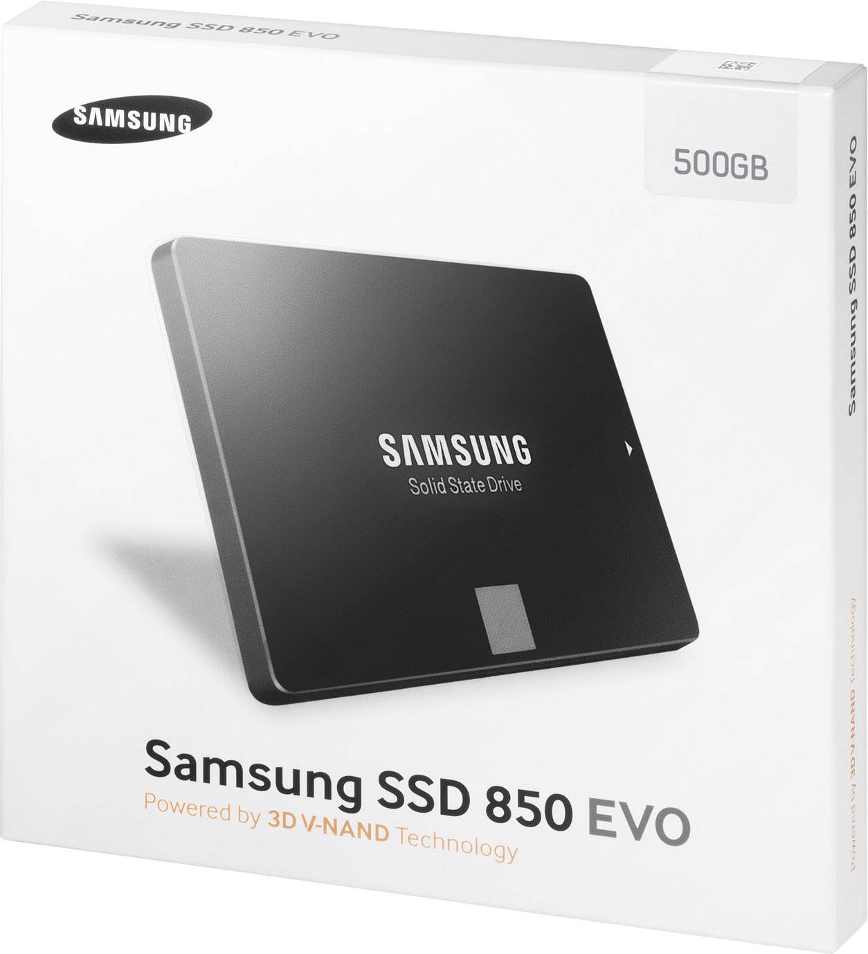 Samsung 850 Evo 500 GB Interne SATA SSD 6.35 cm (2.5 Zoll) SATA 6 Gb/s Retail MZ-75E500B/EU-8
