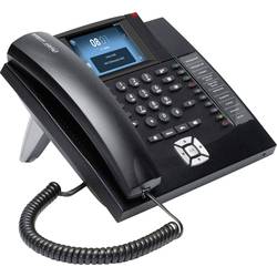 Image of Auerswald COMfortel 1400IP Systemtelefon,VoIP Freisprechen, Headsetanschluss Touch-Farbdisplay Schwarz