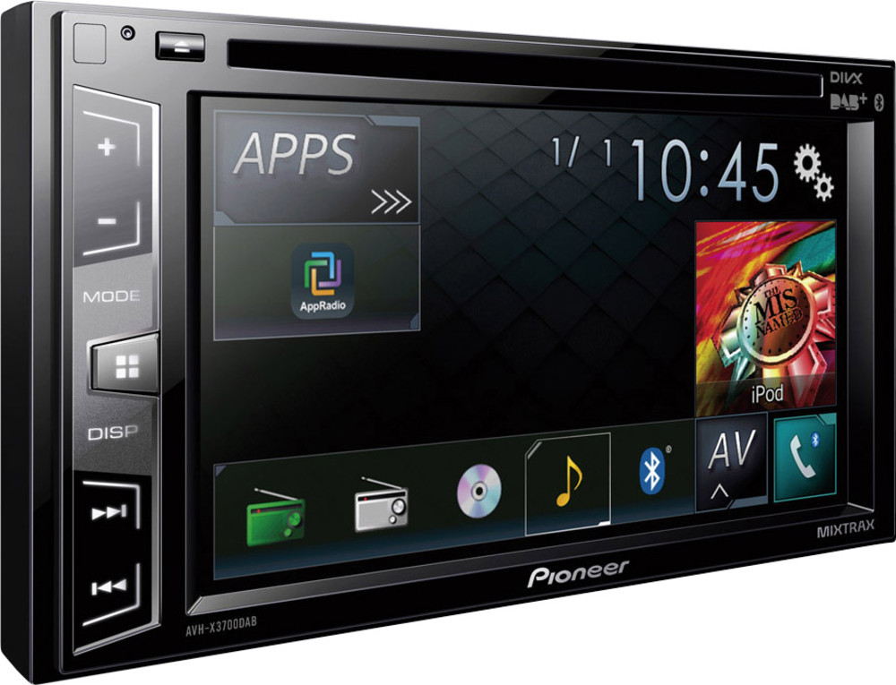 DoppelDIN Moniceiver Pioneer AVHX3700DAB Anschluss für