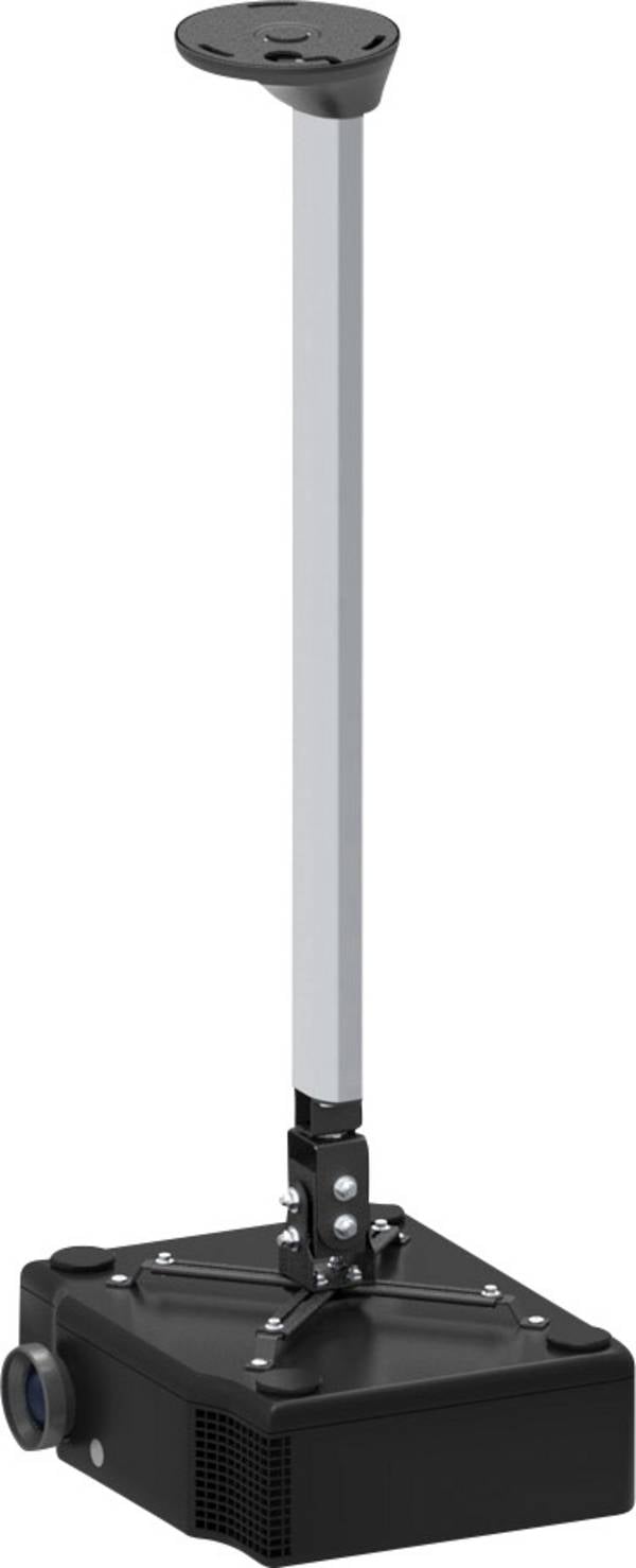 Neomounts BEAMER-C500SILVER Beamer-Deckenhalterung Neigbar, Drehbar, Höhenverstellbar Boden-/Deckenabstand (max.): 175 cm  Silber