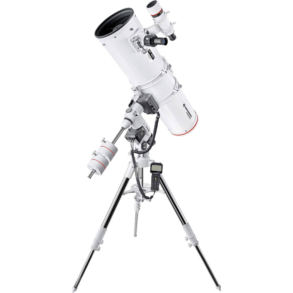 Bresser Optik Messier NT-203/1000 EXOS-2 GOTO Spiegel-Teleskop Äquatorial Newton, Vergrößerung ...