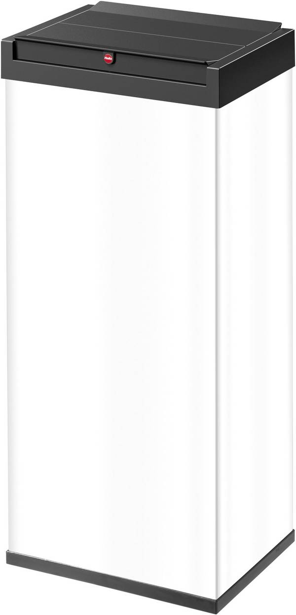 Hailo Big-Box Swing XL 6460-212 Mülleimer 60 l Stahlblech (B x H x T) 340 x 720 x 260 mm Weiß Selbstschließender Schwingdeckel 1 St.