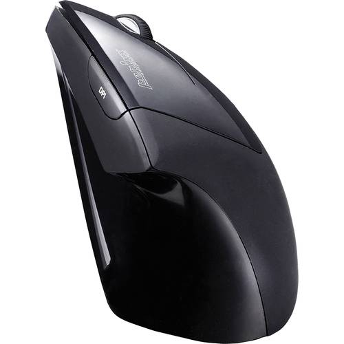 Thumbnail - Perixx Vertikal Perimice-513 Ergonomische Maus USB Schwarz 6 Tasten 1600 dpi Ergonomisch
