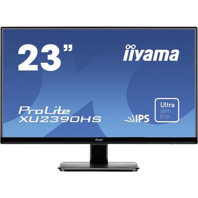 Iiyama ProLite XU2390HS-B1 LED-Monitor  EEK E (A - G) 58.4 cm (23 Zoll) 1920 x 1080 Pixel 16:9 5 ms HDMI®, DVI, VGA IPS 