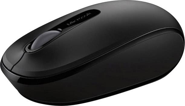 Microsoft Mobile Mouse 1850 Maus Funk Optisch Schwarz 3 Tasten 1000 dpi-1