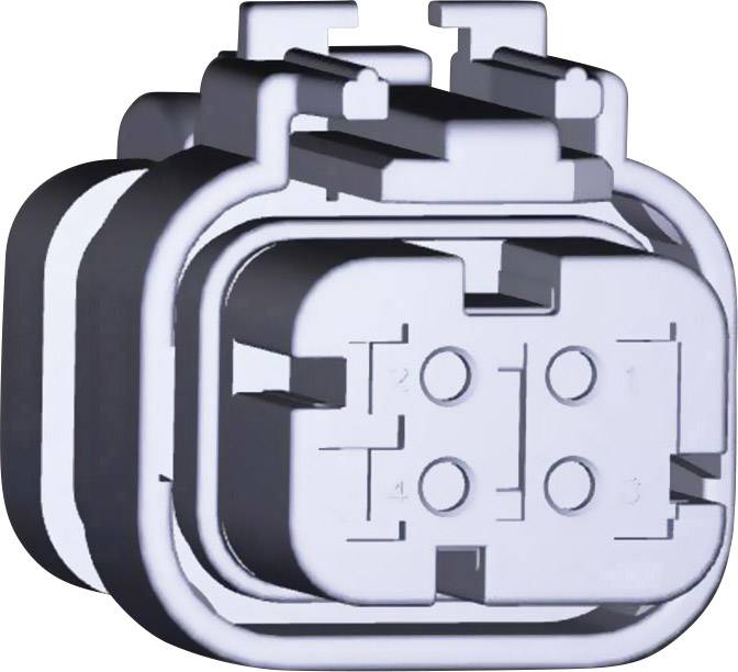 TE Connectivity Buchsengehäuse-Kabel AMPSEAL16 Polzahl Gesamt 4 776487-1 1 St.