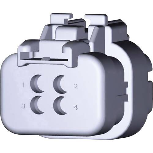 TE Connectivity Stiftgehäuse-Kabel AMPSEAL16 Polzahl Gesamt 4 776536-1 1 St.