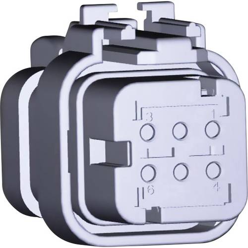 TE Connectivity Buchsengehäuse-Kabel AMPSEAL16 Polzahl Gesamt 6 776531-1 1 St.