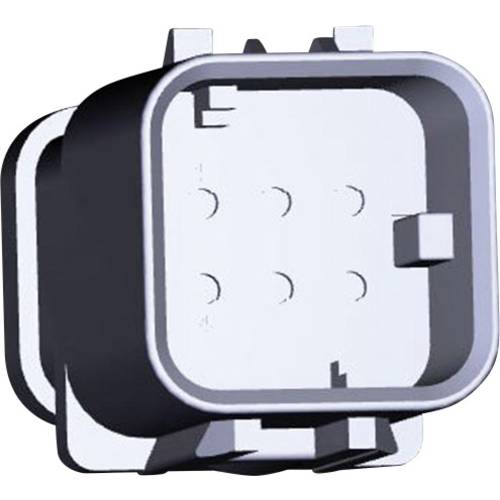 TE Connectivity Stiftgehäuse-Kabel AMPSEAL16 Polzahl Gesamt 6 776537-1 1 St.