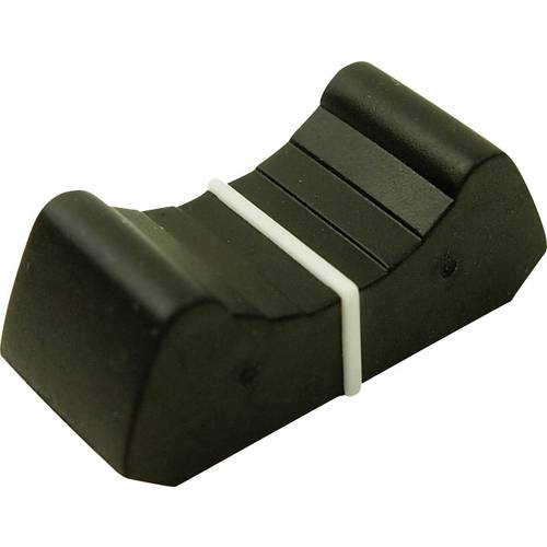 Cliff FC72621 FC72621 Schiebeknopf Schwarz (L x B x H) 26 x 11.6 x 10 mm 1 St.