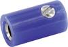 econ connect HOKBL Laborbuchse Buchse, Einbau vertikal Stift-Ø: 2.6 mm Blau 1 St.
