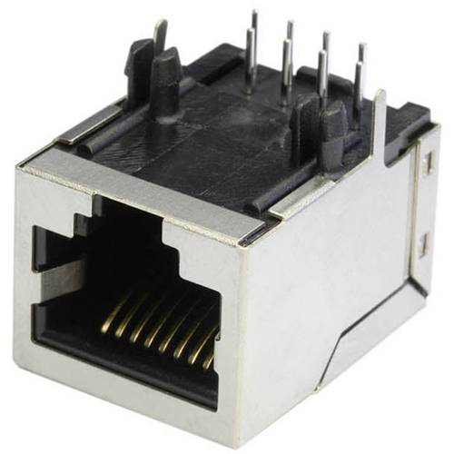 econ connect MEB8/8PG Modular-Einbaubuchse MEB8/8PG Buchse, Einbau horizontal Polzahl Sensoren 8P8C Metall 1 St.