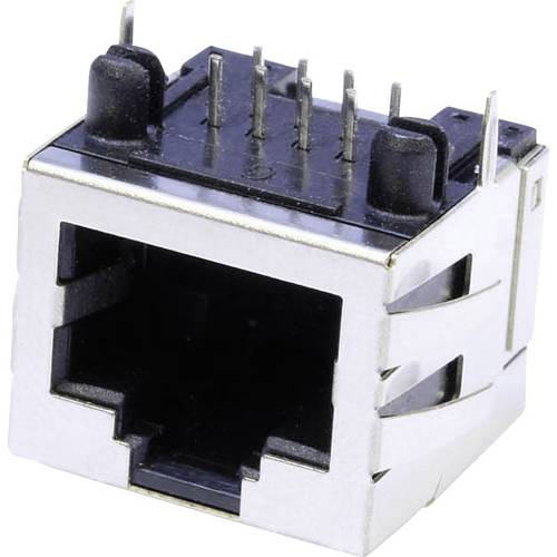 Thumbnail - econ connect MUB88A Modular-Einbaubuchse MUB88A Buchse, Einbau horizontal Polzahl Sensoren 8P8C Metall 1 St.