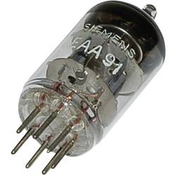 Image of EAA/EB 91 = 6 AL 5 Elektronenröhre Doppeldiode 420 V 9 mA Polzahl (num): 7 Sockel: Miniatur Inhalt 1 St.