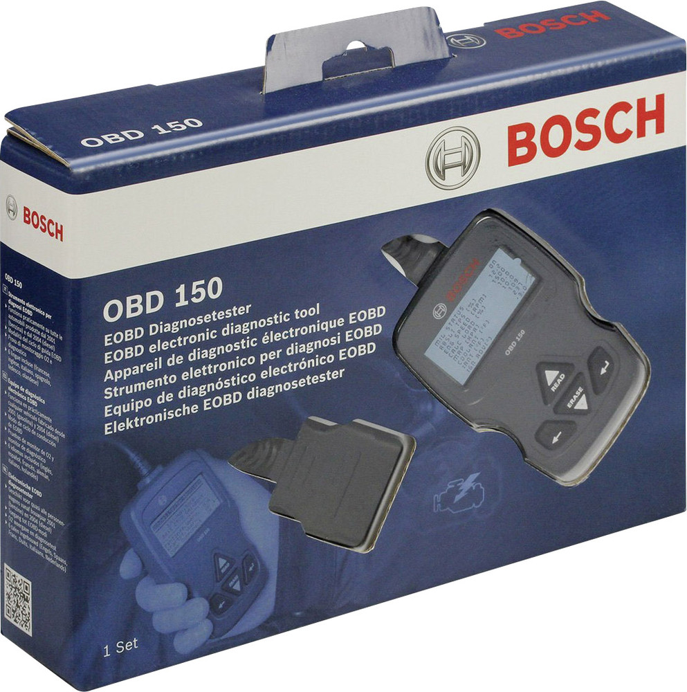 Bosch OBD II Diagnosetool OBD 150 S P02 000 006 126 mm x 71 mm x 23 mm