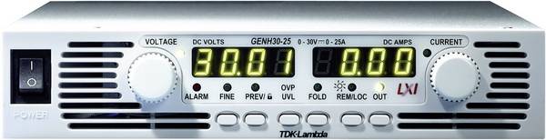 Labornetzgerät für Rackeinbau, einstellbar TDK-Lambda GENH600-1.3  0 - 600 V/DC 0 - 1.3 A  Anzahl Ausgänge 1 x RS-232, RS-485, IEE488.2 SCPI/GPIB, Ethernet, LAN, Analog