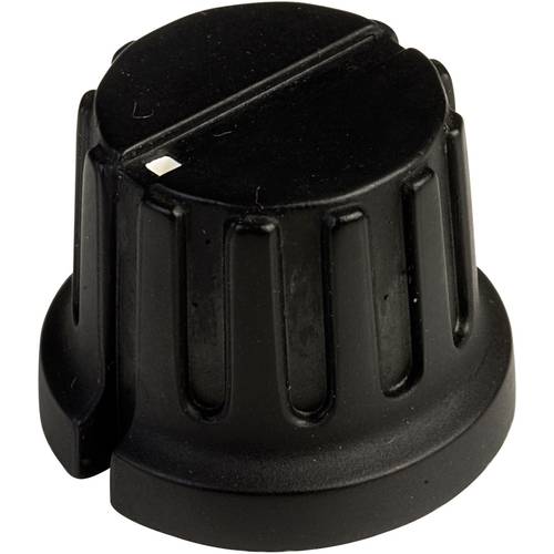 SCI PN-38C (6.4mm) PN-38C (6.4mm) Drehknopf mit Zeiger Schwarz (Ø x H) 20.3 mm x 15.6 mm 1 St.