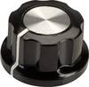 SCI RN-99E(6.4mm) RN-99E(6.4mm) Drehknopf mit Zeiger Schwarz, Weiß (Ø x H) 22.9 mm x 12.7 mm 1 St.
