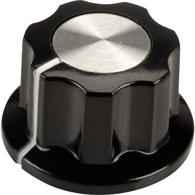 SCI RN-99F(6.4mm) RN-99F(6.4mm) Drehknopf Schwarz, Weiß (Ø x H) 19.5 mm x 11.5 mm 1 St.