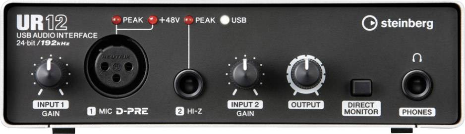 STEINBERG UR12 Audio Interface mit iPad support