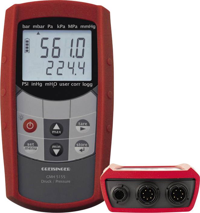 GREISINGER GMH5155 Druck-Messgerät Luftdruck 0 - 1000 bar