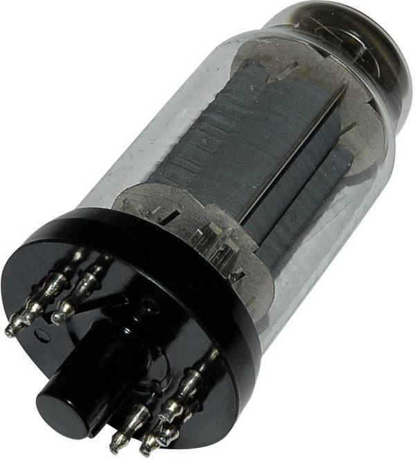 BTB Vertrieb EL 12 N Elektronenröhre Endpentode 250 V 72 mA Polzahl: 8 Sockel: Y8A Inhalt 1 St.
