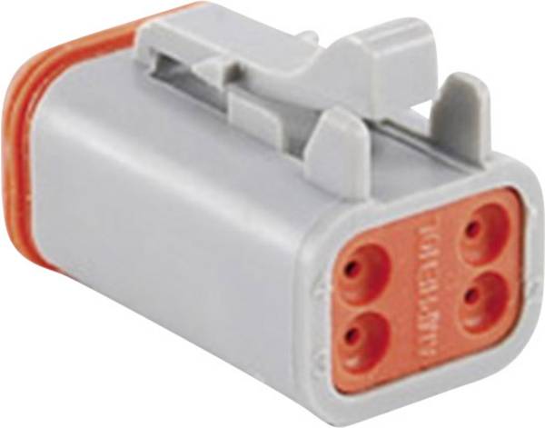 Amphenol AT06 4S Rundstecker Buchse, gerade Gesamtpolzahl: 4 Serie (Rundsteckverbinder): AT 1 St.