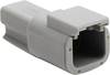 Amphenol ATM04 2P Rundstecker Stecker, gerade Gesamtpolzahl: 2 Serie (Rundsteckverbinder): ATM 1 St.
