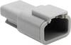 Amphenol ATM04 3P Rundstecker Stecker, gerade Gesamtpolzahl: 3 Serie (Rundsteckverbinder): ATM 1 St.