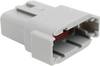 Amphenol ATM04 12PA Rundstecker Stecker, gerade Gesamtpolzahl: 12 Serie (Rundsteckverbinder): ATM 1 St.