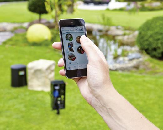 gartensteckdose 4fach schwarz oase 40243