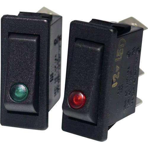 Arcolectric (Bulgin Ltd.) C5503PLLAB Wippschalter C5503PLLAB 250 V/AC 16 A rastend 1 St.