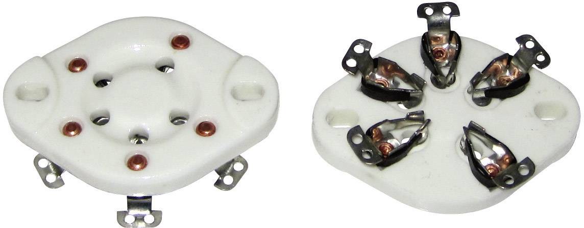 130579 Buisfitting 1 stuk(s) Aantal polen: 5 Fitting: UX-5 Montagewijze: Chassis Materiaal:Keramiek afbeelding