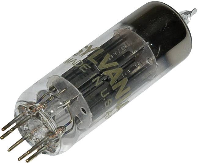 NONAME Elektronenröhre EZ 90 = 6 X 4 Dualgleichrichter 325 V 70 mA Polzahl: 7 Sockel: Miniatur Inhal