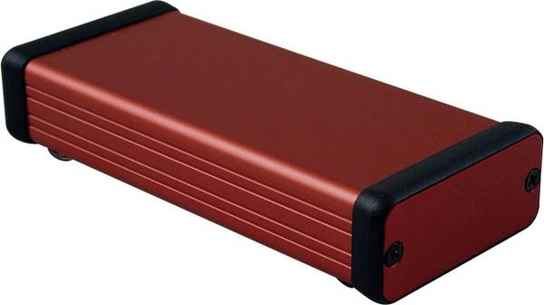 Hammond Electronics  1455C1201RD Profil-Gehäuse 120 x 54 x 23  Aluminium  Rot 1 St.