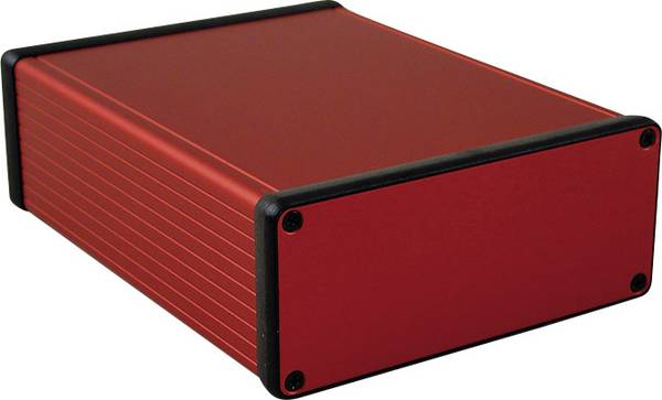 Hammond Electronics  1455Q1601RD Profil-Gehäuse 160 x 125 x 51.5  Aluminium  Rot 1 St.