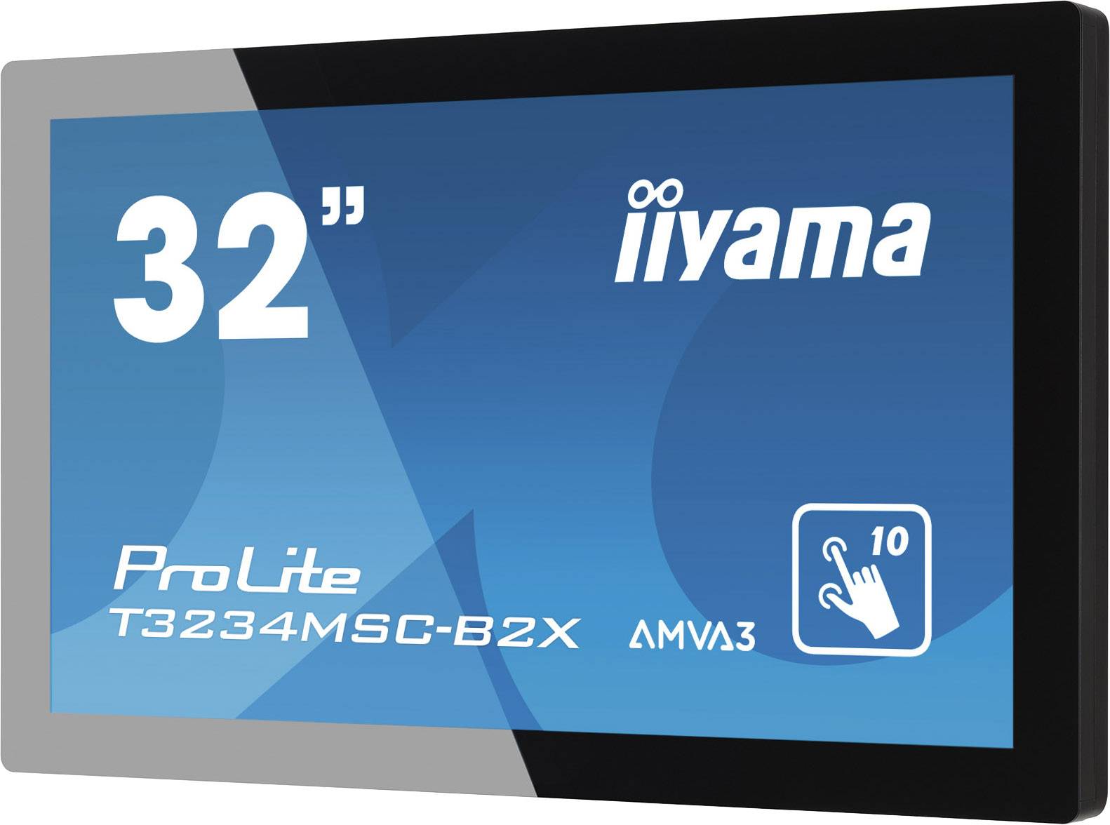 Ecran tactile 32 pouces Iiyama T3234MSCB2X 1920 x 1080 Pixels 169 6.5 ms DVI, VGA
