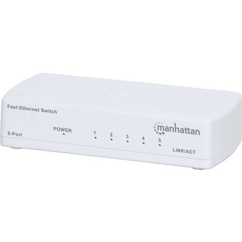 Manhattan 560672 Netzwerk Switch 5 Port 100 MBit/s